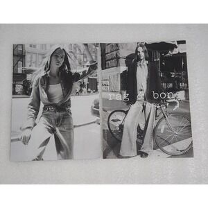 Print Ad rag & bone New York Tilda Lindstam 2-page clothing clipping 8x10